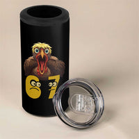 Six Seven Meme Turkey 4 in 1 Can Cooler Tumbler Trending Gen Alpha Thanksgiving Gift - Wonder Print Shop