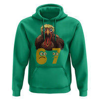 Six Seven Meme Turkey Hoodie Trending Gen Alpha Thanksgiving Gift - Wonder Print Shop