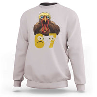 Six Seven Meme Turkey Sweatshirt Trending Gen Alpha Thanksgiving Gift - Wonder Print Shop
