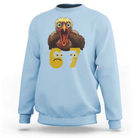 Six Seven Meme Turkey Sweatshirt Trending Gen Alpha Thanksgiving Gift - Wonder Print Shop