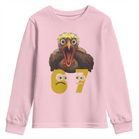 Six Seven Meme Turkey Youth Sweatshirt Trending Gen Alpha Thanksgiving Gift - Wonder Print Shop