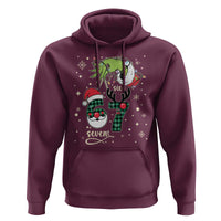 Funny Green Hand Six Seven Meme Hoodie Gen Z Alpha Xmas Gift - Wonder Print Shop