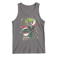 Funny Green Hand Six Seven Meme Tank Top Gen Z Alpha Xmas Gift - Wonder Print Shop