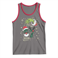 Funny Green Hand Six Seven Meme Tank Top Gen Z Alpha Xmas Gift - Wonder Print Shop
