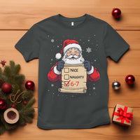 Funny Santa Six Seven Meme T Shirt Gen Z Christmas Gift - Wonder Print Shop