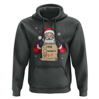 Funny Santa Six Seven Meme Hoodie Gen Z Christmas Gift - Wonder Print Shop