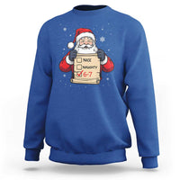 Funny Santa Six Seven Meme Sweatshirt Gen Z Christmas Gift - Wonder Print Shop