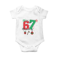 Funny Six Seven Meme Trendy TikTok Baby Onesie Christmas Gift - Wonder Print Shop
