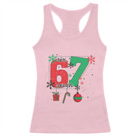 Funny Six Seven Meme Trendy TikTok Racerback Tank Top Christmas Gift - Wonder Print Shop