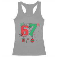 Funny Six Seven Meme Trendy TikTok Racerback Tank Top Christmas Gift - Wonder Print Shop