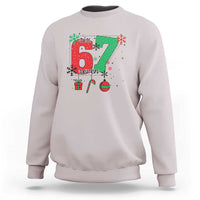 Funny Six Seven Meme Trendy TikTok Sweatshirt Christmas Gift - undefined