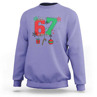 Funny Six Seven Meme Trendy TikTok Sweatshirt Christmas Gift - undefined