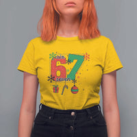 Funny Six Seven Meme Trendy TikTok T Shirt For Women Christmas Gift - Wonder Print Shop