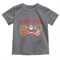 Funny Santa Says Six Seven Meme Toddler T Shirt Holiday Gift For Gen Z - Wonder Print Shop