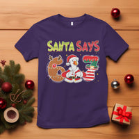 Funny Sant Goose Says Six Seven T Shirt Christmas Gift For Gen Z - Wonder Print Shop