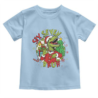 Funny Christmas Dinosaur Lover Gift Toddler T Shirt Trending Six Seven Bruh - Wonder Print Shop