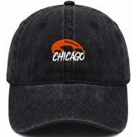 CFB Lover Washed Cotton Baseball Cap Gift For Football Fan