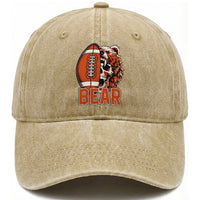 CFB Kings Washed Cotton Baseball Cap Bear Skull Gothic Fan Gift