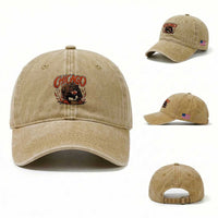 Funny CFBF Washed Cotton Baseball Cap Gift For Sports Lovers