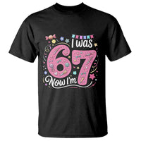 Seventh Birthday Girl T Shirt I Was 6 Now I Am 7 Meme - Wonder Print Shop