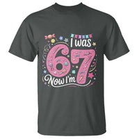 Seventh Birthday Girl T Shirt I Was 6 Now I Am 7 Meme - Wonder Print Shop