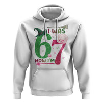 Birthday Girl I Was 6 Now I Am 7 Hoodie Gift For Alpha Kids - Wonder Print Shop