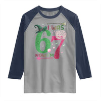 Birthday Girl I Was 6 Now I Am 7 Raglan Shirt Gift For Alpha Kids - Wonder Print Shop