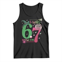 Birthday Girl I Was 6 Now I Am 7 Tank Top Gift For Alpha Kids - Wonder Print Shop