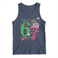 Birthday Girl I Was 6 Now I Am 7 Tank Top Gift For Alpha Kids - Wonder Print Shop