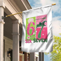 I Was Six Now I Am Seven Garden Flag Fantasy Birthday Girl - Wonder Print Shop