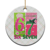 I Was Six Now I Am Seven Ceramic Ornament Fantasy Birthday Girl - Wonder Print Shop