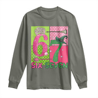 I Was Six Now I Am Seven Long Sleeve Shirt Fantasy Birthday Girl - Wonder Print Shop