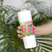 I Was Six Now I Am Seven Skinny Tumbler Fantasy Birthday Girl - Wonder Print Shop