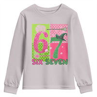 I Was Six Now I Am Seven Youth Sweatshirt Fantasy Birthday Girl - Wonder Print Shop