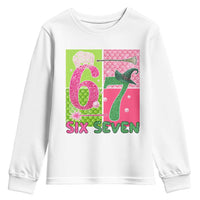 I Was Six Now I Am Seven Youth Sweatshirt Fantasy Birthday Girl - Wonder Print Shop