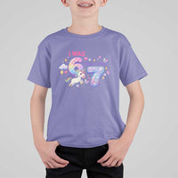 I Was 6 Now I Am 7 T Shirt For Kid Funny Birthday Alpha Kids - Wonder Print Shop