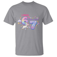 I Was 6 Now I Am 7 T Shirt Funny Birthday Alpha Kids - Wonder Print Shop