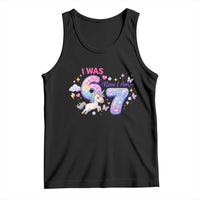 I Was 6 Now I Am 7 Tank Top Funny Birthday Alpha Kids - Wonder Print Shop