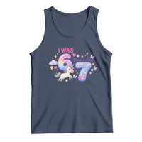 I Was 6 Now I Am 7 Tank Top Funny Birthday Alpha Kids - Wonder Print Shop