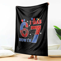I Was 6 Now I Am 7 Throw Blanket Funny Spider Birthday Boy - Wonder Print Shop
