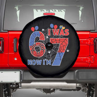 I Was 6 Now I Am 7 Spare Tire Cover Funny Spider Birthday Boy - Wonder Print Shop