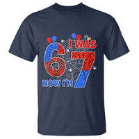 I Was 6 Now I Am 7 T Shirt Funny Spider Birthday Boy - Wonder Print Shop