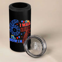 Spider Boy I Was 6 Now I Am 7 4 in 1 Can Cooler Tumbler Seventh Birthday Gift - Wonder Print Shop