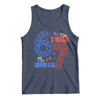 Spider Boy I Was 6 Now I Am 7 Tank Top Seventh Birthday Gift - Wonder Print Shop