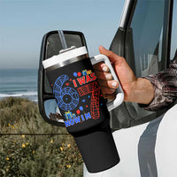 Spider Boy I Was 6 Now I Am 7 Tumbler With Handle Seventh Birthday Gift - Wonder Print Shop