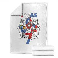 I Was 6 Now I Am 7 Throw Blanket Spider Themed Birthday Boy - Wonder Print Shop