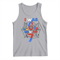 I Was 6 Now I Am 7 Tank Top Spider Themed Birthday Boy - Wonder Print Shop