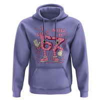 Seven Years Old Birthday Girl Hoodie I Was 6 Now I Am 7 - Wonder Print Shop