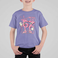 Seven Years Old Birthday Girl T Shirt For Kid I Was 6 Now I Am 7 - Wonder Print Shop