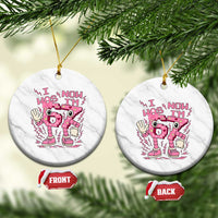 Seven Years Old Birthday Girl Ceramic Ornament I Was 6 Now I Am 7 - Wonder Print Shop
